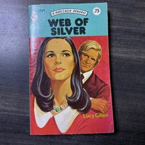 Web of Silver by Lucy‎ Gillen 1930 Harlequin Romance Paperback Book